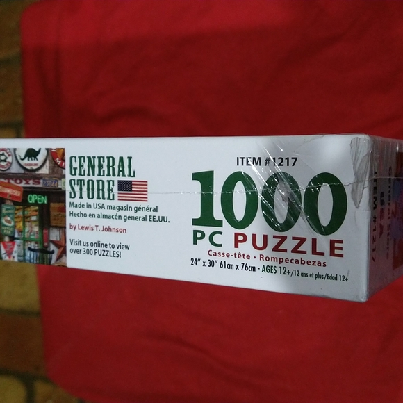 New White Mountain General Store 1000 Piece Puzzle - Picture 3 of 3